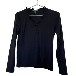 Lauren Ralph‎ Lauren Top Shirt Womens Petite M